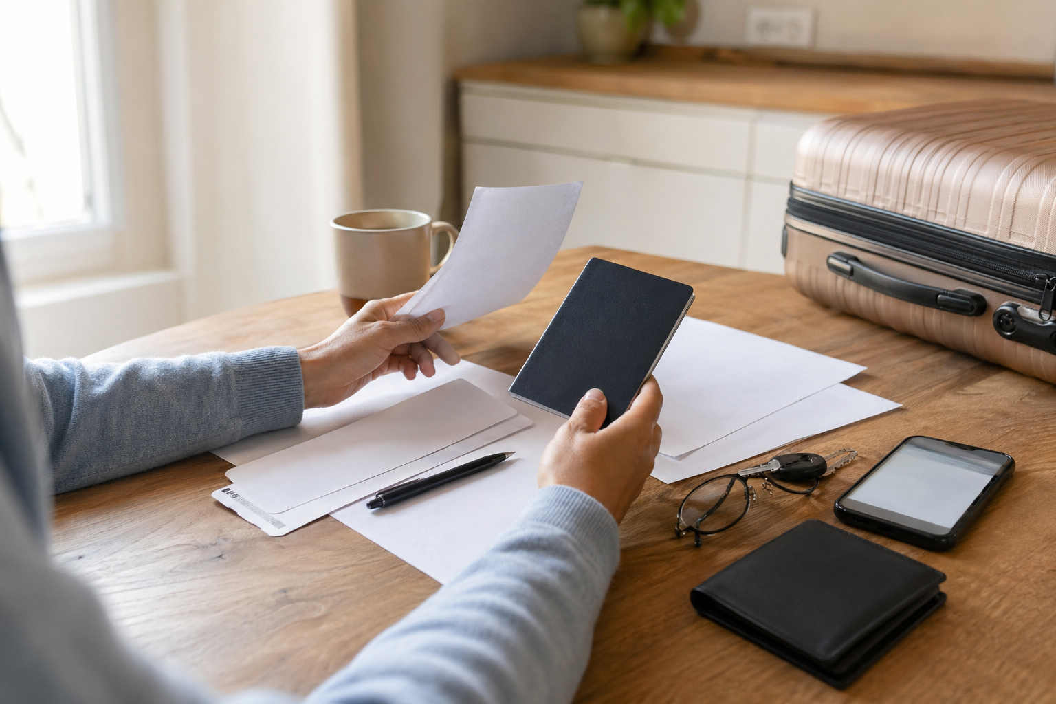 Документы перед поездкой: что проверить в билете, брони, страховке, чеке и переписке