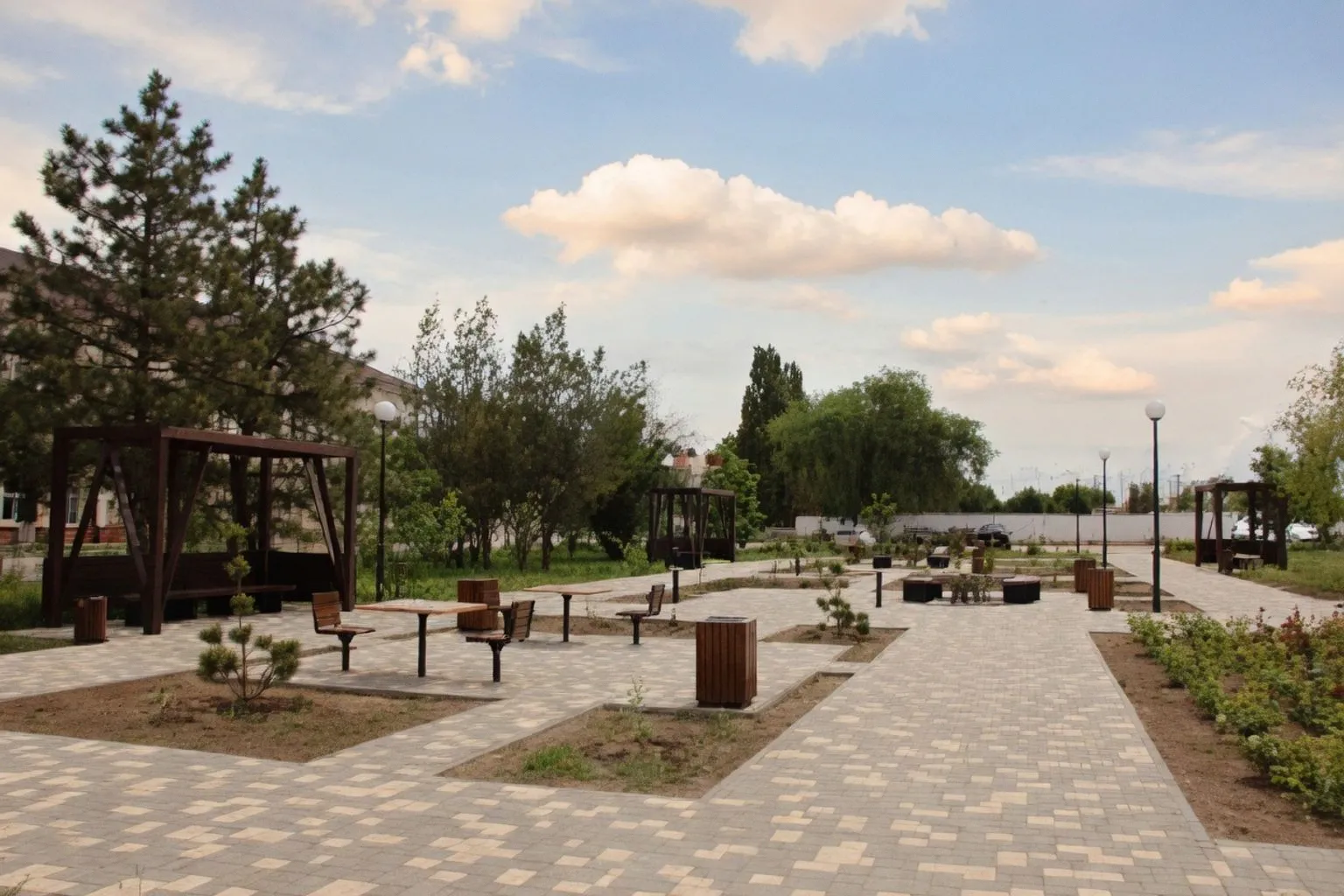 Обновление общественных пространств города