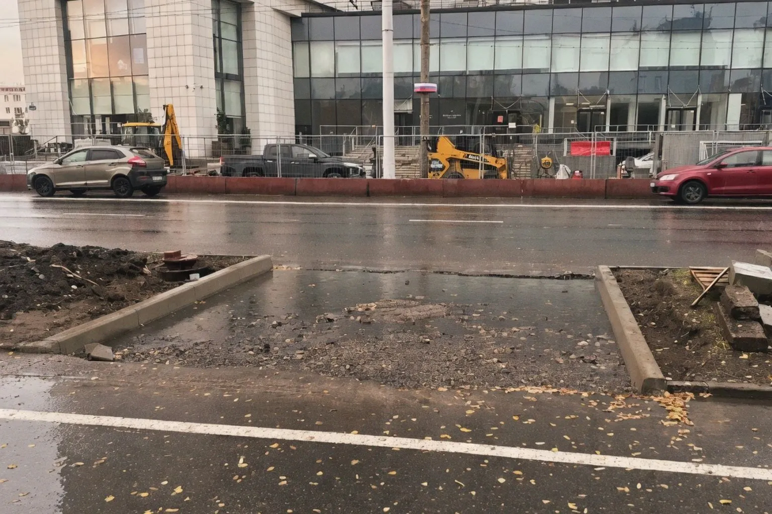 В центре Мурманска реконструируют ключевые пешеходные маршруты
