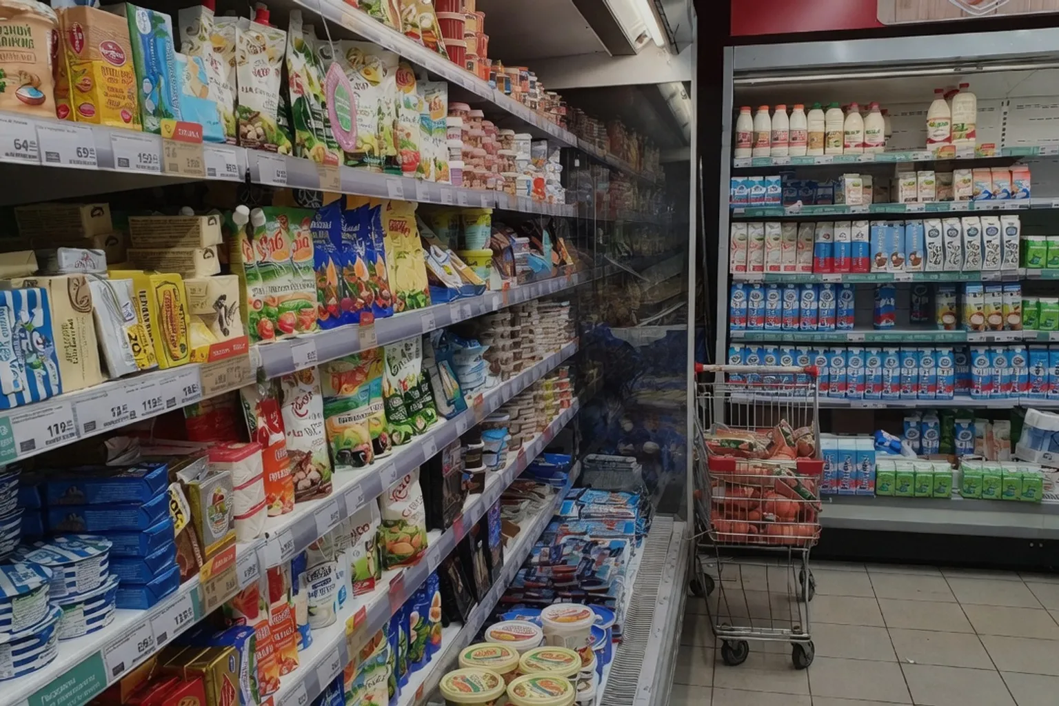 Задержки поставок продуктов: как топливный кризис влияет
